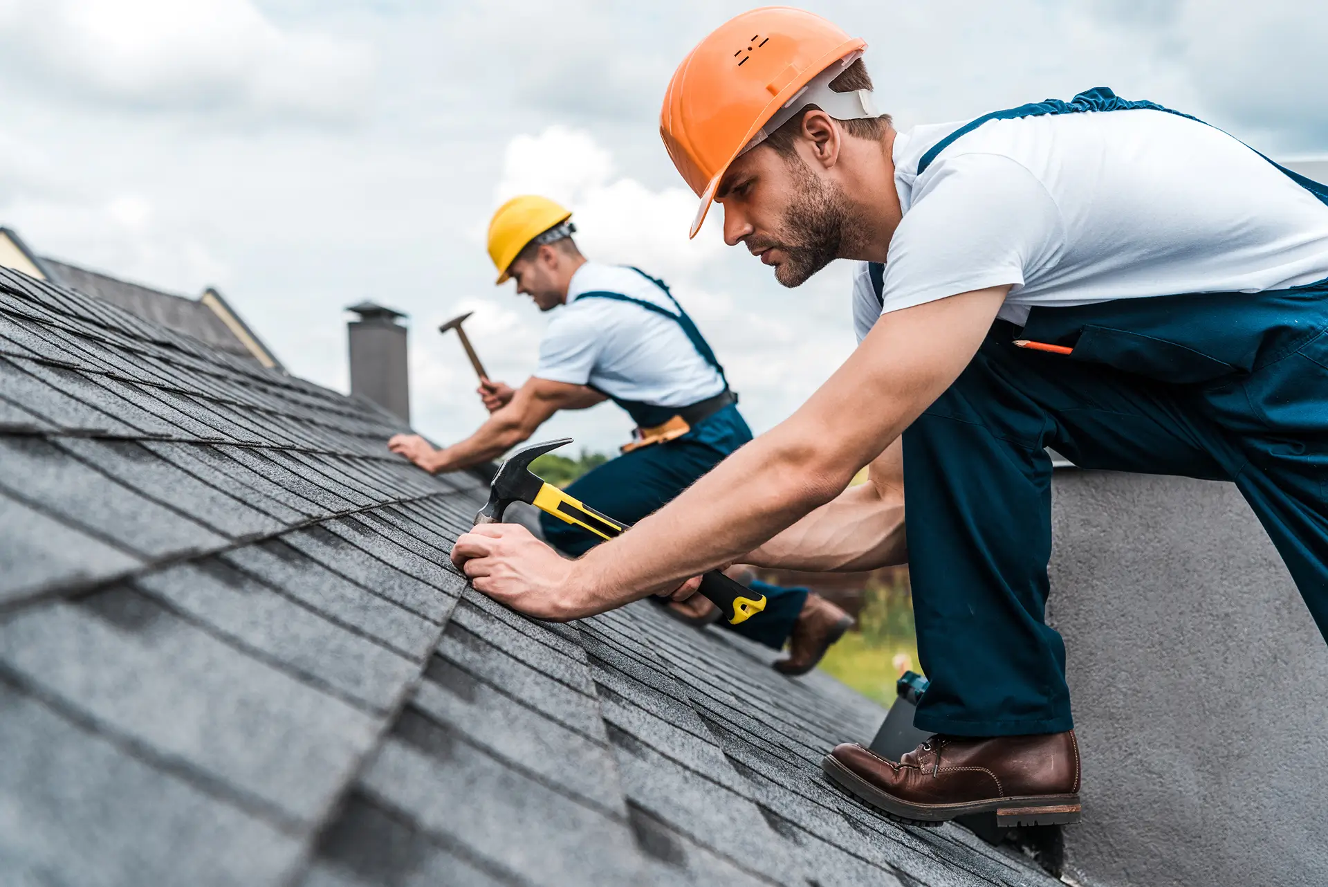 Leaking Asphalt Shingle Roof Damage