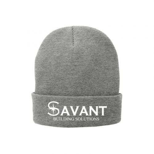 Grey Savant Beanie Alt